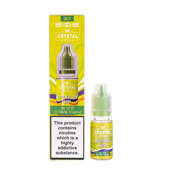 Crystal Strawberry Kiwi 10ml Nic Salt E-Liquid