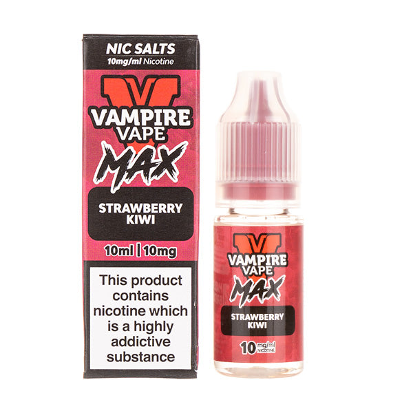 Max Strawberry Kiwi Nic Salt 10ml E-liquid