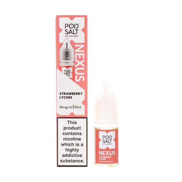 Nexus Strawberry Lychee 10ml Nic Salt E-Liquid