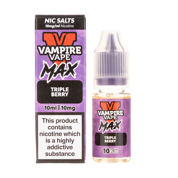 Max Triple Berry Nic Salt 10ml E-liquid