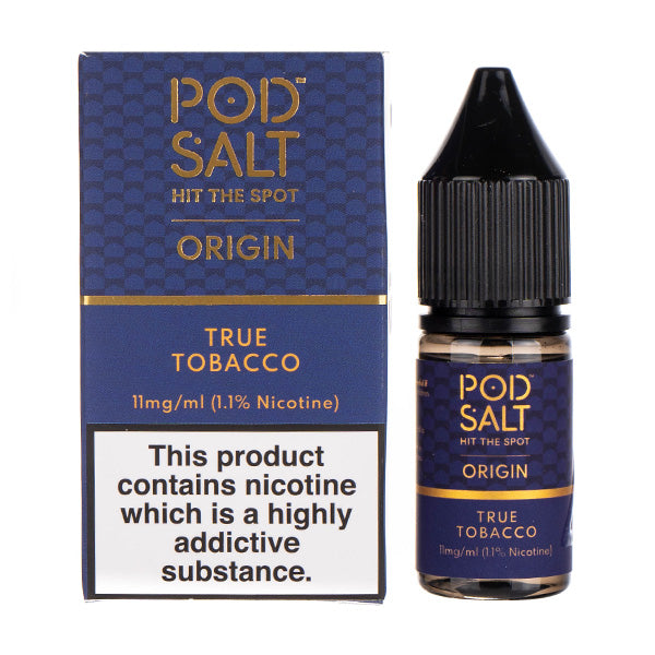 Origin True Tobacco 10ml Nic Salt E-Liquid