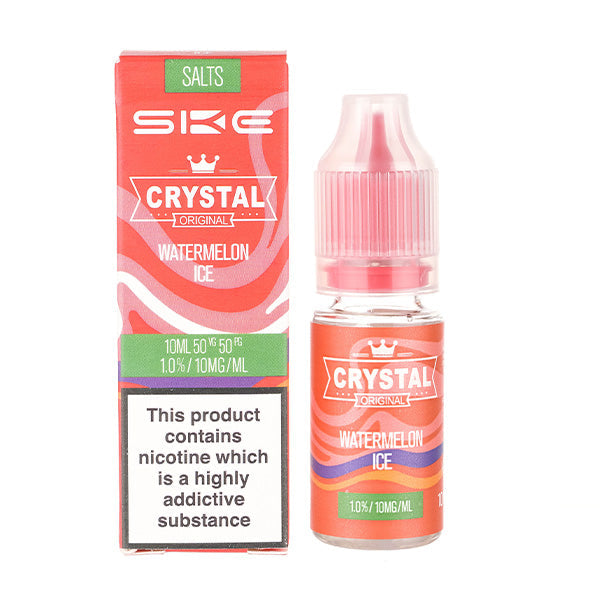 Crystal Watermelon Ice 10ml Nic Salt E-Liquid