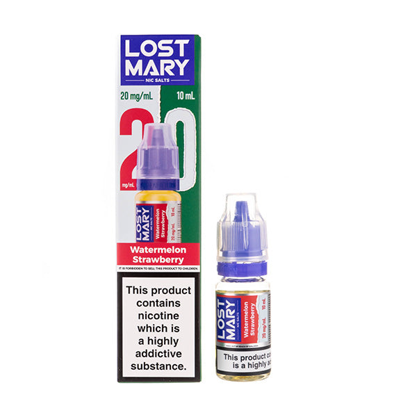 Watermelon Strawberry 10ml Nic Salt E-Liquid