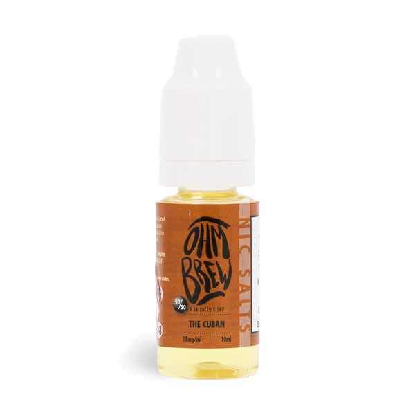 The Cuban 10ml Nic Salt E-liquid